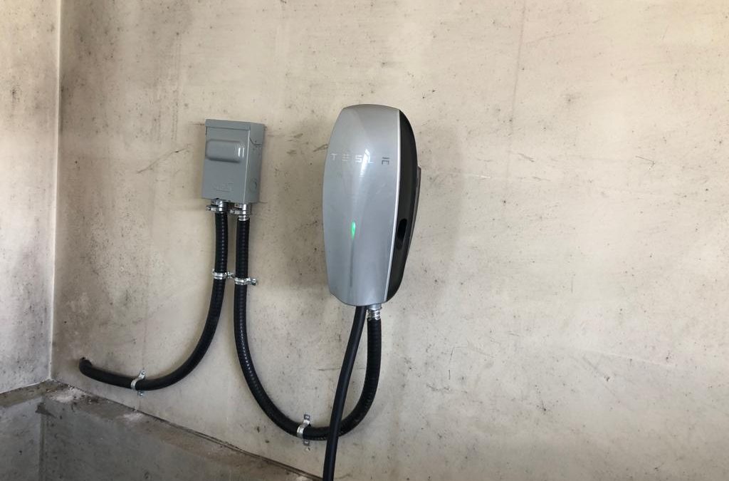 Electric charger installation in Vancouver