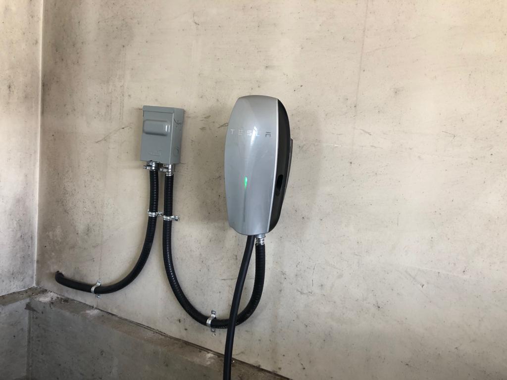 Electric charger installation in Vancouver