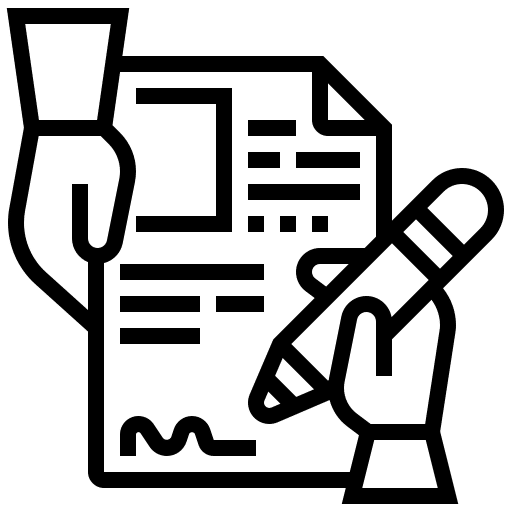 sign-off icon